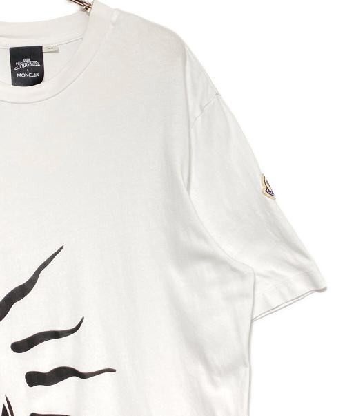 MONCLER（モンクレール）MONCLER (モンクレール) MARVEL (マーベル) Tシャツ ホワイト サイズ:Sの古着・服飾アイテム