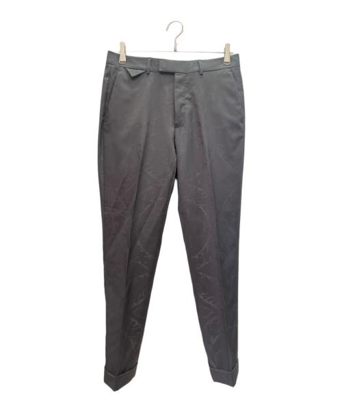 LOUIS VUITTON（ルイ ヴィトン）LOUIS VUITTON (ルイ ヴィトン) モノグラム 英字 ジャガード 2B シングル グレー サイズ:48の古着・服飾アイテム