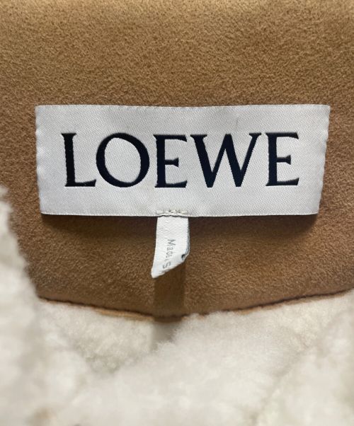 LOEWE（ロエベ）LOEWE (ロエベ) ムートンジャケット ベージュ サイズ:46の古着・服飾アイテム