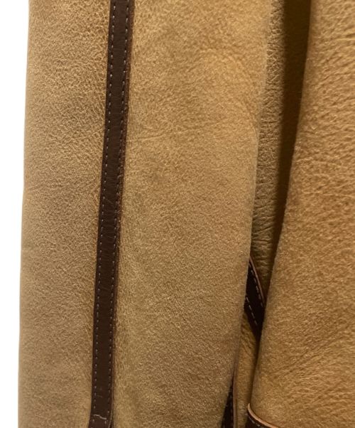 LOEWE（ロエベ）LOEWE (ロエベ) ムートンジャケット ベージュ サイズ:46の古着・服飾アイテム