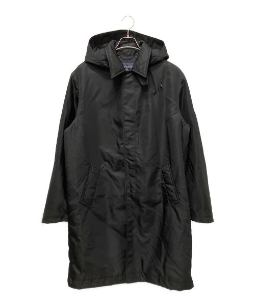LOUIS VUITTON（ルイ ヴィトン）LOUIS VUITTON (ルイ ヴィトン) ナイロンフードレインコート ブラック サイズ:50の古着・服飾アイテム