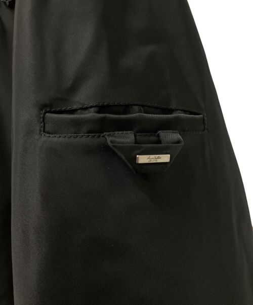 LOUIS VUITTON（ルイ ヴィトン）LOUIS VUITTON (ルイ ヴィトン) ナイロンフードレインコート ブラック サイズ:50の古着・服飾アイテム