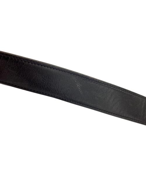 HERMES（エルメス）HERMES (エルメス) レザーベルト ブラック サイズ:下記参照の古着・服飾アイテム