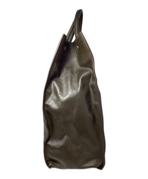Saint Laurent Paris（サンローランパリ）Saint Laurent Paris (サンローランパリ) Rive Gauche tote bag (リヴゴーシュトートバッグ) オリーブの古着・服飾アイテム