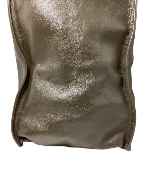 Saint Laurent Paris（サンローランパリ）Saint Laurent Paris (サンローランパリ) Rive Gauche tote bag (リヴゴーシュトートバッグ) オリーブの古着・服飾アイテム