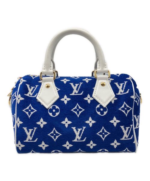 LOUIS VUITTON（ルイ ヴィトン）LOUIS VUITTON (ルイ ヴィトン) LV マッチ スピーディ 20 バンドリエール ブルー サイズ:20の古着・服飾アイテム