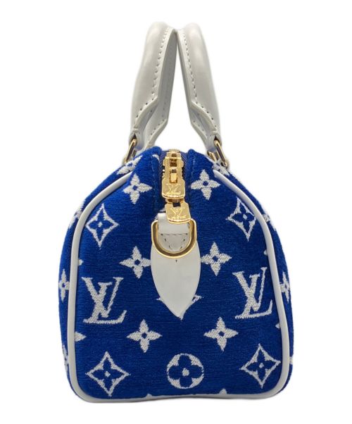 LOUIS VUITTON（ルイ ヴィトン）LOUIS VUITTON (ルイ ヴィトン) LV マッチ スピーディ 20 バンドリエール ブルー サイズ:20の古着・服飾アイテム