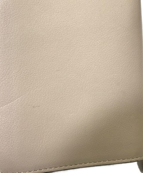 LOEWE（ロエベ）LOEWE (ロエベ) コンパクトジップウォレット ベージュの古着・服飾アイテム