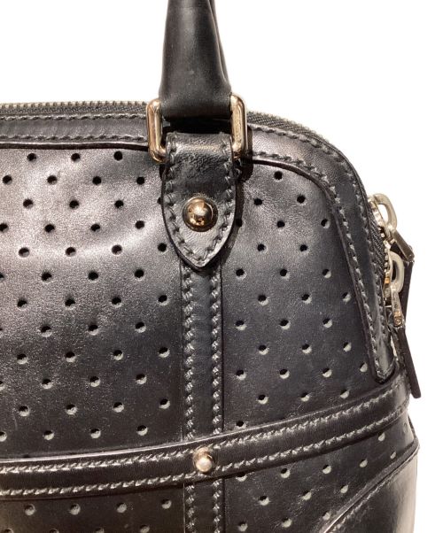 GUCCI（グッチ）GUCCI (グッチ) Interlocking G handbag（インターロッキングGハンドバッグ） ブラック サイズ:-の古着・服飾アイテム