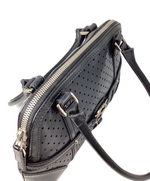 GUCCI（グッチ）GUCCI (グッチ) Interlocking G handbag（インターロッキングGハンドバッグ） ブラック サイズ:-の古着・服飾アイテム