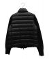 MONCLER (モンクレール) MAGLIONE TRICOT CARDIGAN/ニット切替ダウンカーディガン ブラック サイズ:M：75000円