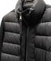 中古・古着 MONCLER (モンクレール) MAGLIONE TRICOT CARDIGAN/ニット切替ダウンカーディガン ブラック サイズ:M：75000円