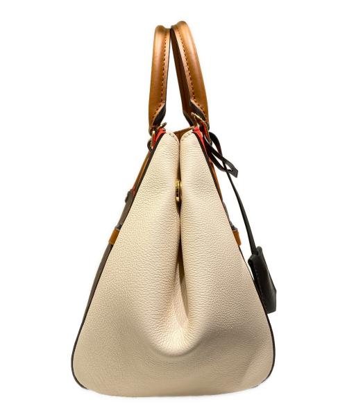 LOUIS VUITTON（ルイ ヴィトン）LOUIS VUITTON (ルイ ヴィトン) フォールドトートPM レッド×ブラウン サイズ:PMの古着・服飾アイテム