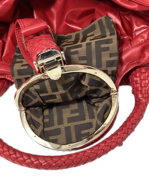 FENDI（フェンディ）FENDI (フェンディ) MONCLER (モンクレール) SPY Bag （スパイバッグ） レッドの古着・服飾アイテム
