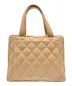 CHANEL (シャネル) マトラッセ ワイルドステッチ ボストンバッグ ベージュ サイズ:30：260000円
