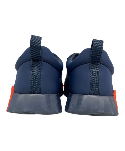 HERMES（エルメス）HERMES (エルメス) バウンシング ファブリック スエード スニーカー ネイビー サイズ:41の古着・服飾アイテム