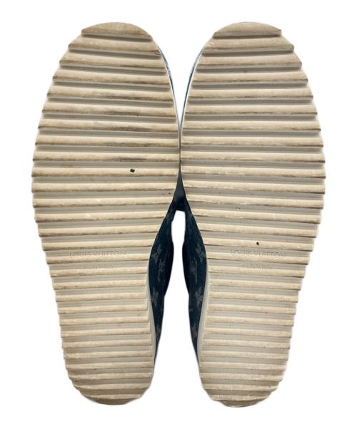 LOUIS VUITTON（ルイ ヴィトン）LOUIS VUITTON (ルイ ヴィトン) モッズラインアンクルブーツ インディゴ サイズ:7  1/2の古着・服飾アイテム