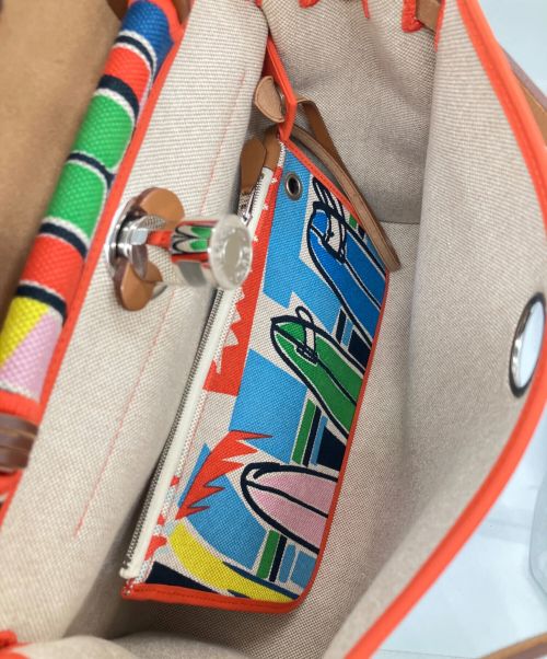 HERMES（エルメス）HERMES (エルメス) エールバッグジップ マルチカラーの古着・服飾アイテム