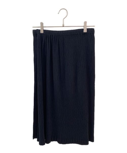 ISSEY MIYAKE（イッセイミヤケ）ISSEY MIYAKE (イッセイミヤケ) プリーツラップスカート ブラック サイズ:2の古着・服飾アイテム