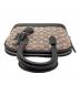 中古・古着 COACH (コーチ) レヴェル バッグ 24・シグネチャー テキスタイル ジャカード：36000円