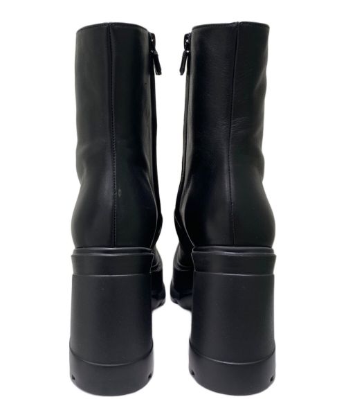 Roger Vivier（ロジェ ヴィヴィエ）Roger Vivier (ロジェ ヴィヴィエ) ストラスバックルヒールブーツ ブラック サイズ:SIZE 35 1/2の古着・服飾アイテム