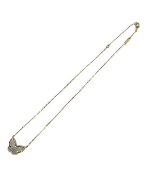 VAN CLEEF & ARPELS（ヴァンクリーフ＆アーペル）VAN CLEEF & ARPELS (ヴァンクリーフ＆アーペル) ラッキーアルハンブラ パピヨン ペンダント ネックレス VCARD99500 サイズ:ラッキーアルハンブラの古着・服飾アイテム