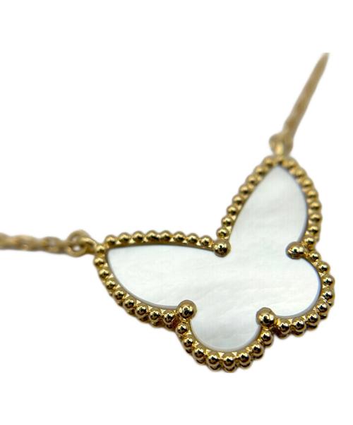 VAN CLEEF & ARPELS（ヴァンクリーフ＆アーペル）VAN CLEEF & ARPELS (ヴァンクリーフ＆アーペル) ラッキーアルハンブラ パピヨン ペンダント ネックレス VCARD99500 サイズ:ラッキーアルハンブラの古着・服飾アイテム