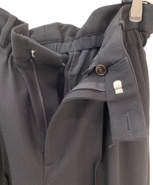 GUCCI（グッチ）GUCCI (グッチ) ギャザーウエスト パンツ ブラック サイズ:36の古着・服飾アイテム