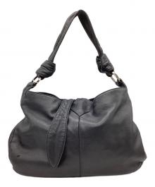 LOEWE（ロエベ）の古着「レザーワンショルダーバッグ」｜ブラック