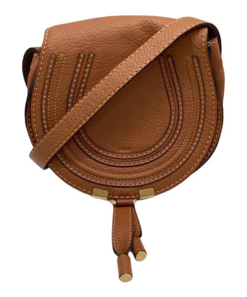 Chloe（クロエ）Chloe (クロエ) Marcieスモールサドルバッグ ブラウンの古着・服飾アイテム