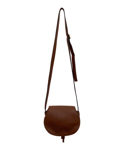 Chloe（クロエ）Chloe (クロエ) Marcieスモールサドルバッグ ブラウンの古着・服飾アイテム