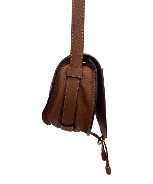 Chloe（クロエ）Chloe (クロエ) Marcieスモールサドルバッグ ブラウンの古着・服飾アイテム