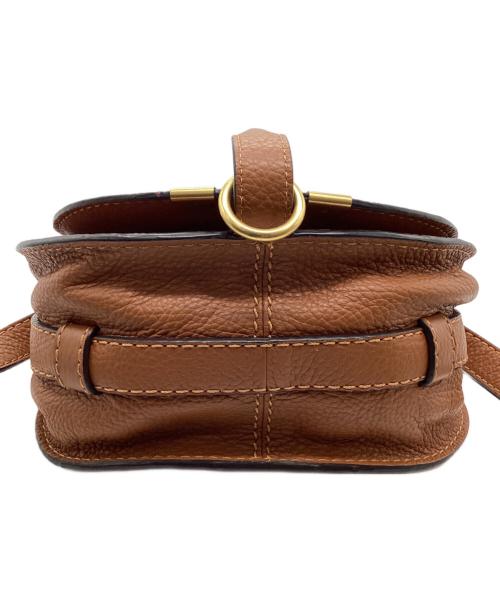 Chloe（クロエ）Chloe (クロエ) Marcieスモールサドルバッグ ブラウンの古着・服飾アイテム