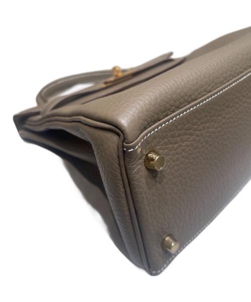 HERMES（エルメス）HERMES (エルメス) ケリー 28 内縫い/ゴールド金具/トゴ/エトゥープ/B刻印 エトゥープ サイズ:28 未使用品の古着・服飾アイテム