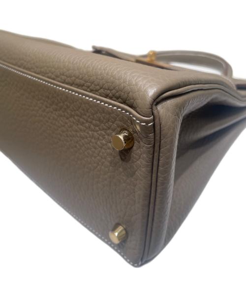 HERMES（エルメス）HERMES (エルメス) ケリー 28 内縫い/ゴールド金具/トゴ/エトゥープ/B刻印 エトゥープ サイズ:28 未使用品の古着・服飾アイテム