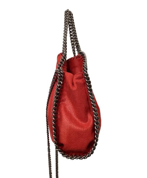 STELLA McCARTNEY（ステラマッカートニー）STELLA McCARTNEY (ステラマッカートニー) ファラベラ タイニートートバッグ レッドの古着・服飾アイテム