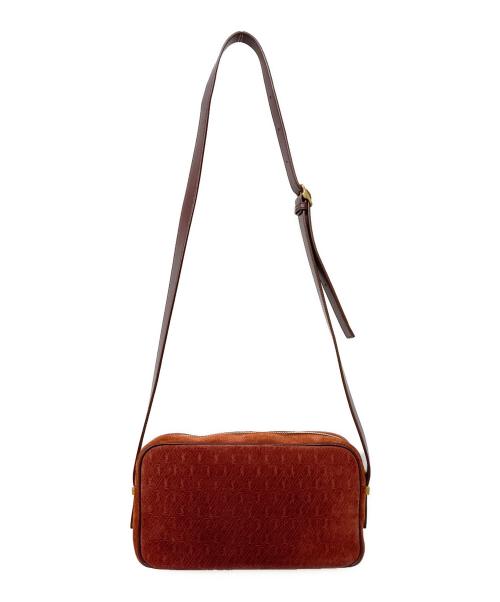 Saint Laurent Paris（サンローランパリ）Saint Laurent Paris (サンローランパリ) ショルダーバッグ ブラウンの古着・服飾アイテム