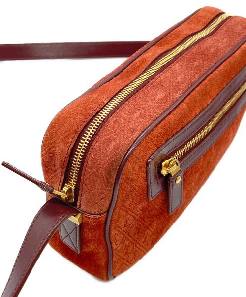 Saint Laurent Paris（サンローランパリ）Saint Laurent Paris (サンローランパリ) ショルダーバッグ ブラウンの古着・服飾アイテム