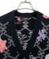 中古・古着 CHANEL (シャネル) ライオンボタン カシミヤ カーディガン ブラック サイズ:38：330000円