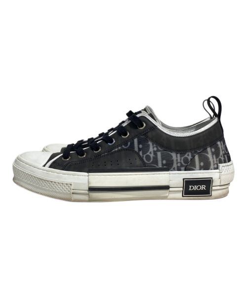 Christian Dior（クリスチャン ディオール）Christian Dior (クリスチャン ディオール) B23/ロートップスニーカー ブラック サイズ:41の古着・服飾アイテム