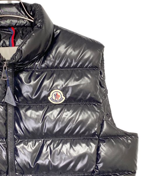 MONCLER（モンクレール）MONCLER (モンクレール) GHANY GILET/ダウンベスト ブラック サイズ:6の古着・服飾アイテム