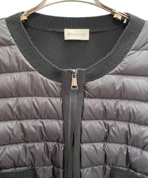 MONCLER（モンクレール）MONCLER (モンクレール) CARDIGAN/ダウンカーディガン ブラック サイズ:XLの古着・服飾アイテム