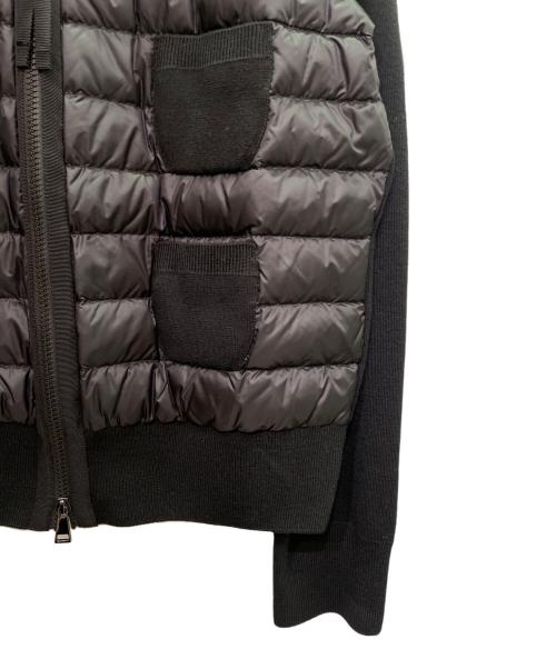 MONCLER（モンクレール）MONCLER (モンクレール) CARDIGAN/ダウンカーディガン ブラック サイズ:XLの古着・服飾アイテム