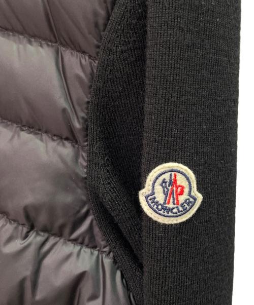 MONCLER（モンクレール）MONCLER (モンクレール) CARDIGAN/ダウンカーディガン ブラック サイズ:XLの古着・服飾アイテム