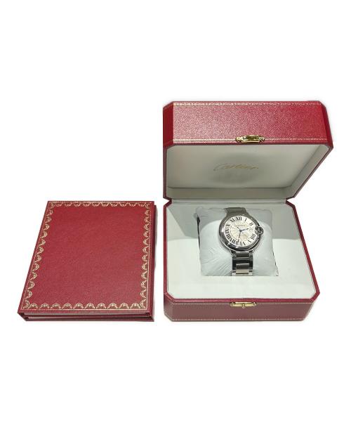 Cartier（カルティエ）Cartier (カルティエ) BALLON BLEU DE CARTIER バロンブルーLM W69012Z4 シルバー文字盤 サイズ:42mm/LMの古着・服飾アイテム