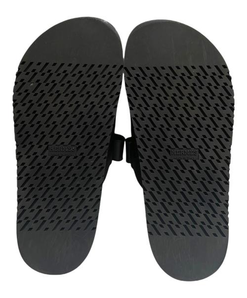 HERMES（エルメス）HERMES (エルメス) 《シプレ》ストラップサンダル ブラック サイズ:38の古着・服飾アイテム