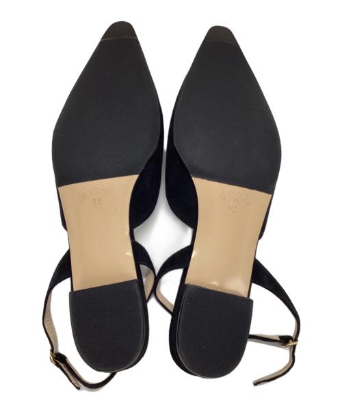 NEBULONIE（ネブローニ）NEBULONIE (ネブローニ) ミュール ブラック サイズ:38の古着・服飾アイテム