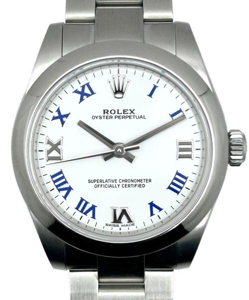 ROLEX（ロレックス）ROLEX (ロレックス) OYSTER PERPETUAL オイスターパーペチュアル ボーイズ 31 Ref.177200 白文字盤 白文字盤 サイズ:31.0mm/17.5cm/12コマの古着・服飾アイテム