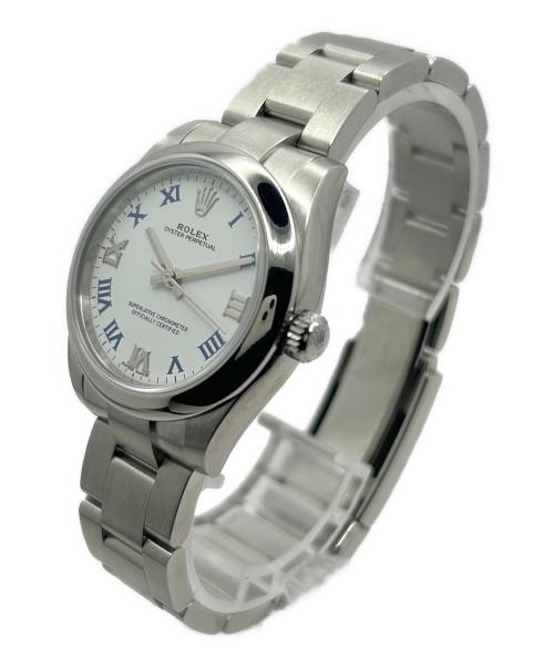 ROLEX（ロレックス）ROLEX (ロレックス) OYSTER PERPETUAL オイスターパーペチュアル ボーイズ 31 Ref.177200 白文字盤 白文字盤 サイズ:31.0mm/17.5cm/12コマの古着・服飾アイテム