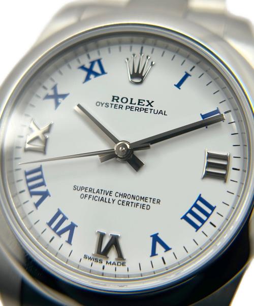 ROLEX（ロレックス）ROLEX (ロレックス) OYSTER PERPETUAL オイスターパーペチュアル ボーイズ 31 Ref.177200 白文字盤 白文字盤 サイズ:31.0mm/17.5cm/12コマの古着・服飾アイテム